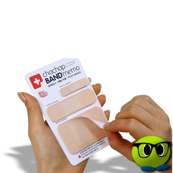 Post-it Bloc Note Forme Pansement - Mrbulle 3 Post-it Bloc Note Forme Pansement - Mrbulle