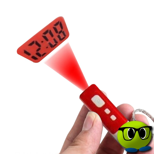 Porte-clé Horloge à Projection Led - Mrbulle 3 Porte-clé Horloge à Projection Led - Mrbulle