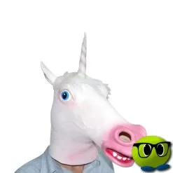 Masque Licorne Blanc - Mrbulle