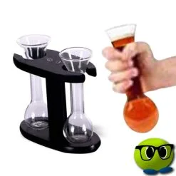 Shooters Verre Mini Yard Et Support - Mrbulle