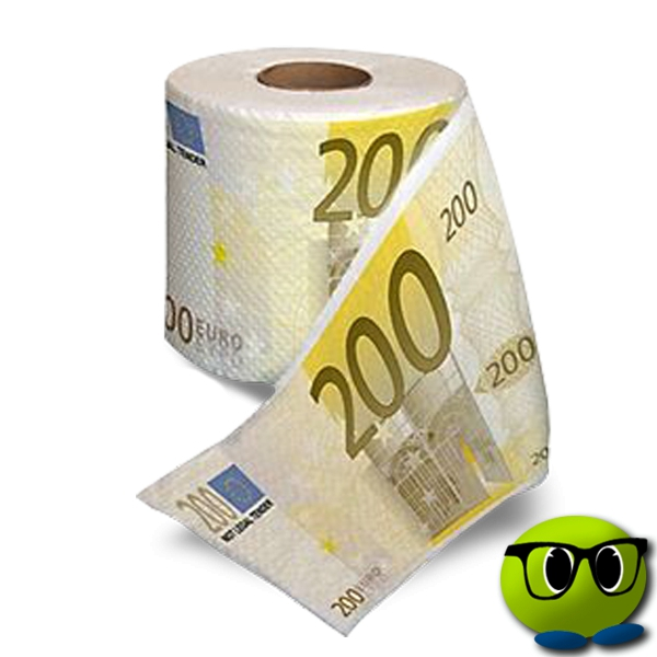 Rouleau De Papier Toilettes Billet 200 Euros - Mrbulle 3 Rouleau De Papier Toilettes Billet 200 Euros - Mrbulle