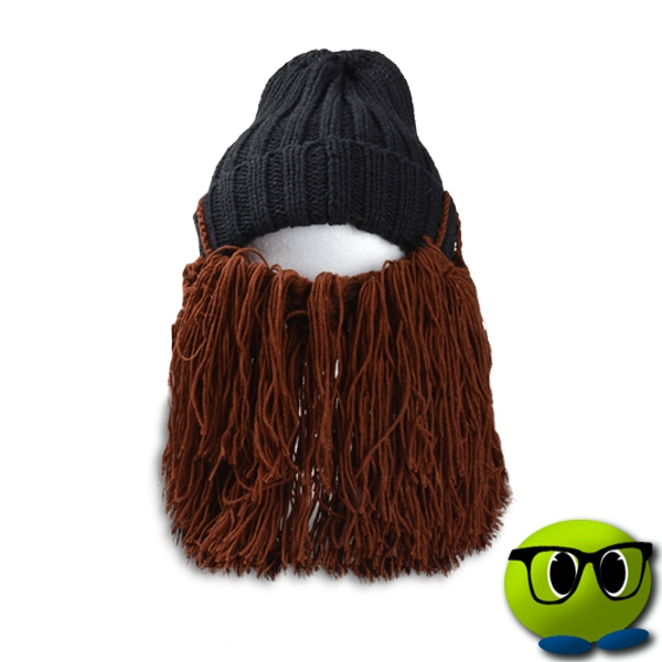 Bonnet Noir Avec Barbe Rousse - Mrbulle 4 Bonnet Noir Avec Barbe Rousse - Mrbulle – Image 2