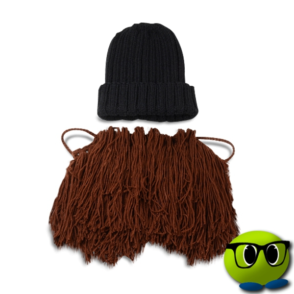 Bonnet Noir Avec Barbe Rousse - Mrbulle 5 Bonnet Noir Avec Barbe Rousse - Mrbulle – Image 3