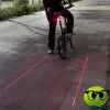 Feu Arrière LED à Projection De Piste Cyclable - Mrbulle 2 Feu Arrière LED à Projection De Piste Cyclable - Mrbulle -Magasin De Décoration 7595 photo