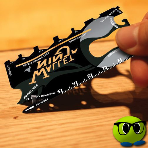 Carte Ninja Multi-outils Pour Portefeuille - Mrbulle 7 Carte Ninja Multi-outils Pour Portefeuille - Mrbulle – Image 5