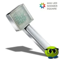 Pomme De Douche Carrée à LED - Mrbulle -Magasin De Décoration 7683 photo