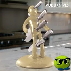 Porte-couteau En Forme De Poupée Vaudou - Mrbulle -Magasin De Décoration 7980 photo