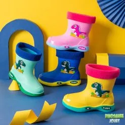 Dinosaure Jouet Botte De Pluie Avec Chausson Amovible Dinosaure
