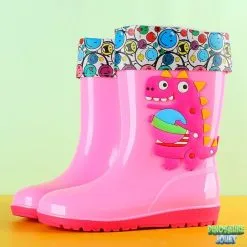 Dinosaure Jouet Bottes De Pluie Avec Chaussette Amovible Dinosaure -Magasin De Décoration bottes de pluie avec chaussette amovible dinosaure dinosaure jouet 794