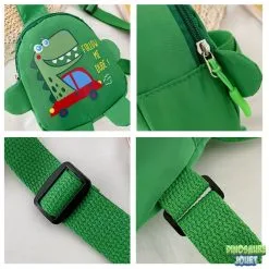 Dinosaure Jouet Sac à Bandoulière En Tissu Dinosaure -Magasin De Décoration sac a bandouliere en tissu dinosaure dinosaure jouet 893