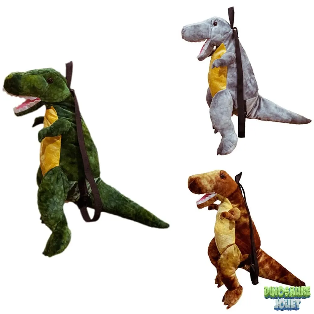 Dinosaure Jouet Sac A Dos Peluche Dinosaure 4 Dinosaure Jouet Sac A Dos Peluche Dinosaure – Image 2