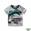 Dinosaure Jouet Tee Shirt Gris Clair