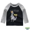 Dinosaure Jouet Tee Shirt Manche Longue Dinosaure Enfant -Magasin De Décoration tee shirt manche longue dinosaure enfant dinosaure jouet 947