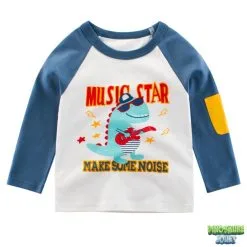 Dinosaure Jouet Tee Shirt Manche Longue Dinosaure Star