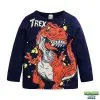 Dinosaure Jouet Tee Shirt Manche Longue T-rex -Magasin De Décoration tee shirt manche longue t rex dinosaure jouet 371