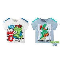 Dinosaure Jouet Tee Shirt Skateur Dinosaure