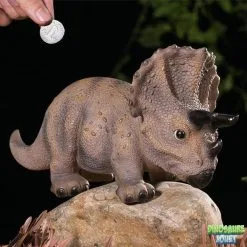 Dinosaure Jouet Tirelire Dinosaure Tricératops